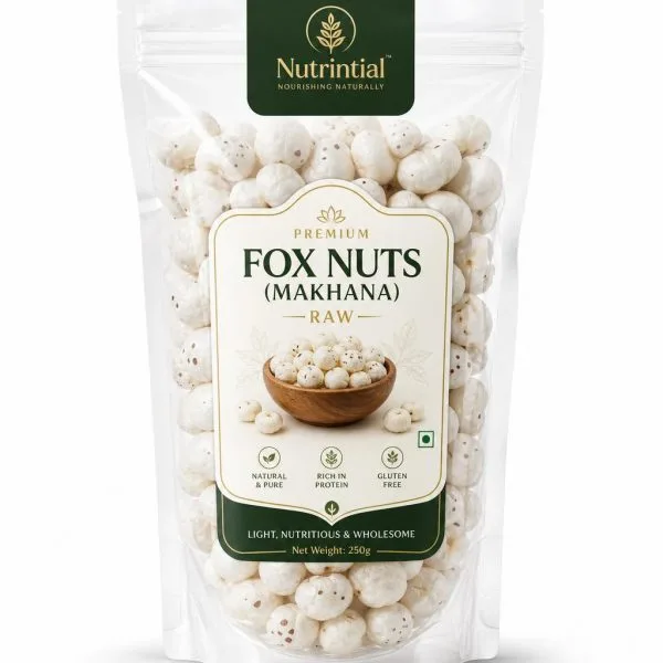Raw makhana premium fox nuts pack